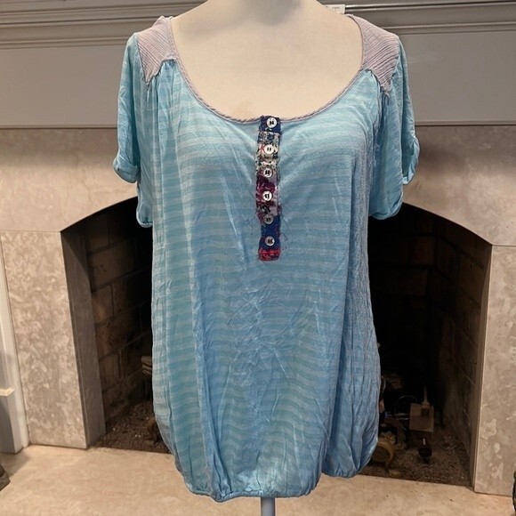 Free people boho style top size small - Picture 1 of 7
